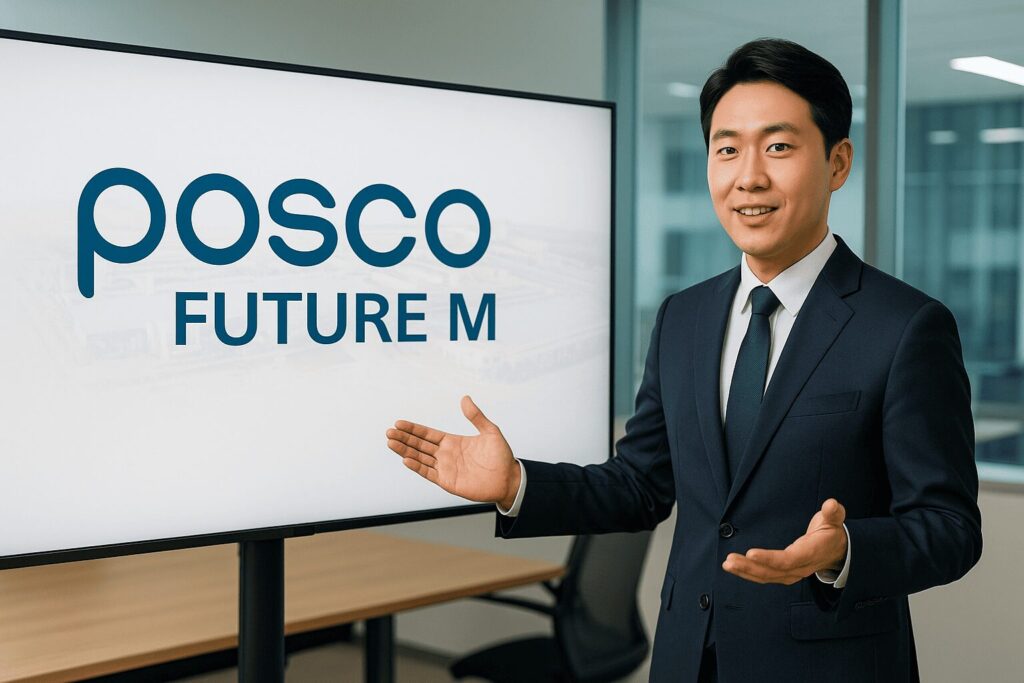 "3) 포스코퓨처엠 – 2차전지 소재 기대"나타낸 이미지