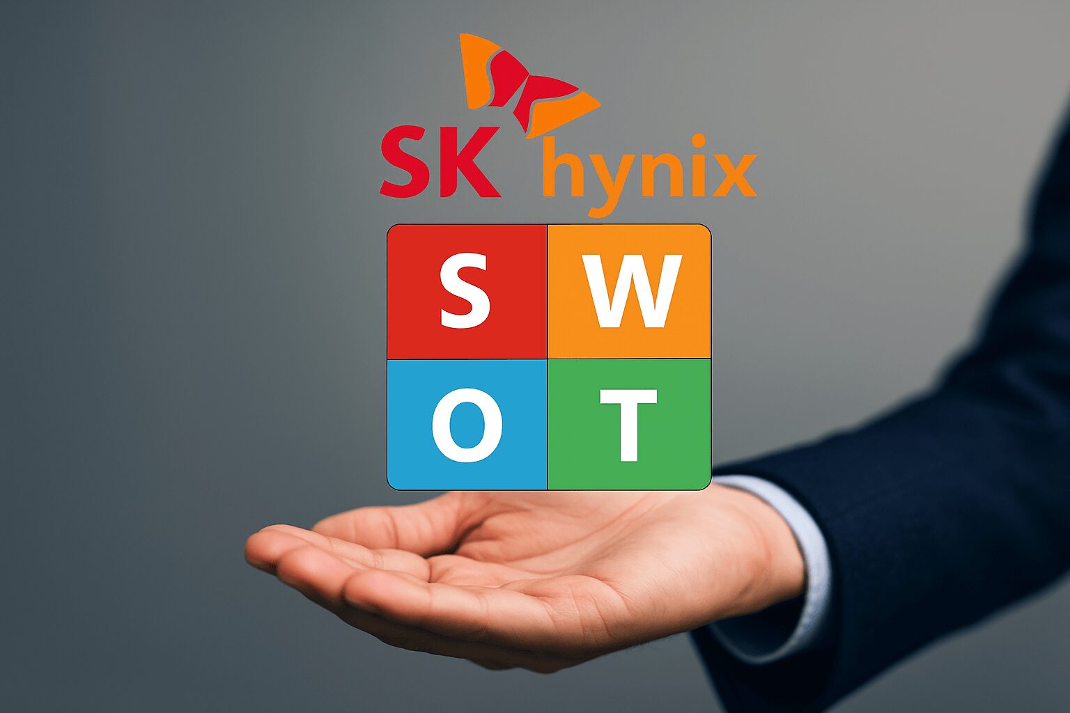 "SK하이닉스 SWOT 분석: AI 시대 메모리 강자의 투자 매력과 위험요인"썸네일 이미지.