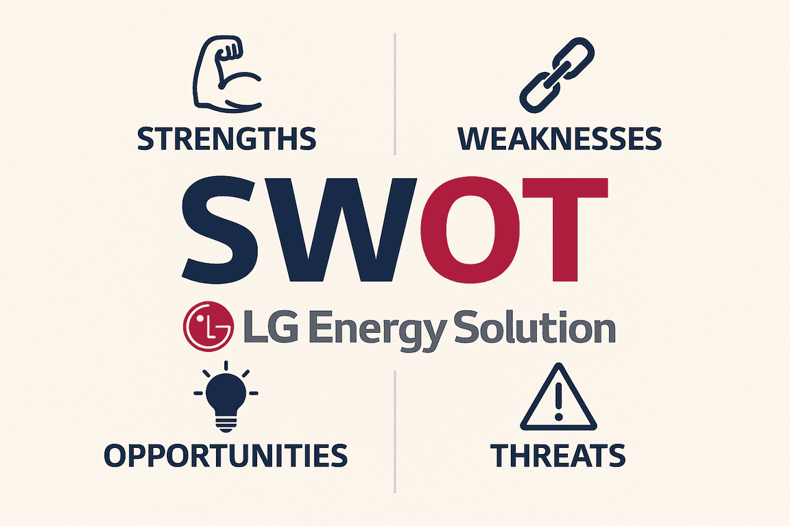 "LG에너지솔루션 SWOT 분석: 2025년 실적 기반 강점과 약점 총정리"썸네일 이미지